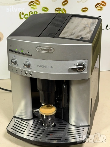 Кафемашина кафе автомат delonghi magnifica с гаранция, снимка 6 - Кафемашини - 53456767