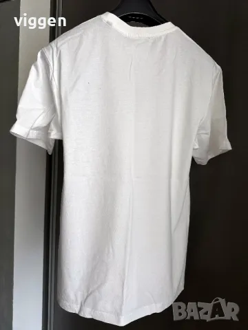 Нова оригинална фланелка The Kooples с бродиран череп. Цвят бял. Размер М. Топ цена 45лв., снимка 10 - Тениски - 50223456