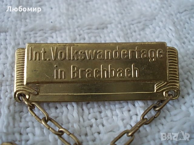 Старинен плакет 1977 Germany, снимка 7 - Други ценни предмети - 28406296