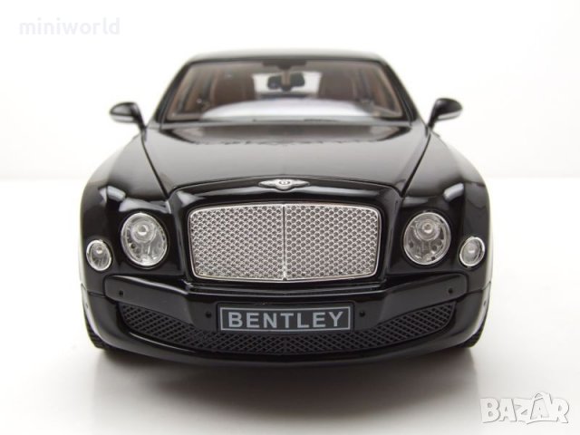 Bentley Mulsanne 2014 - мащаб 1:18 на RaStar модела е нов в кутия, снимка 8 - Колекции - 29888901
