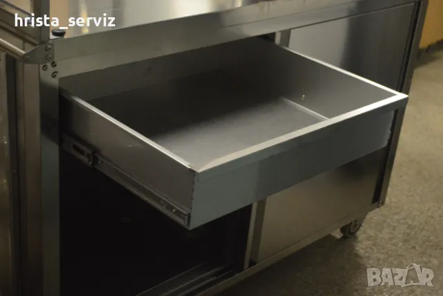 Кетърингова маса с мобилна мивка, снимка 4 - Обзавеждане за заведение - 47927648