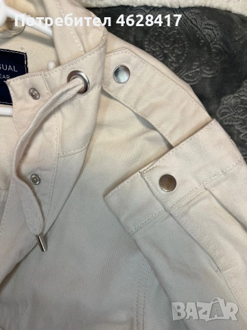 Дамско дънково яке LCW casual outwear , снимка 3 - Якета - 53496022