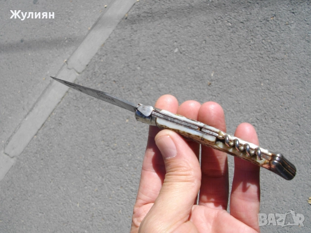 КОЛЕКЦИОНЕРСКО ДЖОБНО НОЖЧЕ LAGUIOLE , снимка 8 - Антикварни и старинни предмети - 51603653