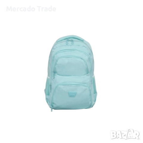 Ученическа раница Mercado Trade, За момичета, Тюркоаз