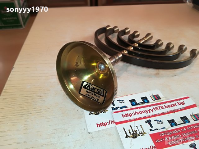 евреиски свещник от франция 18х16х7см 2012221155, снимка 6 - Други ценни предмети - 39064454