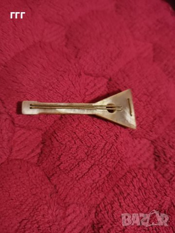 Седефена брошка балалайка, снимка 3 - Други - 44003277