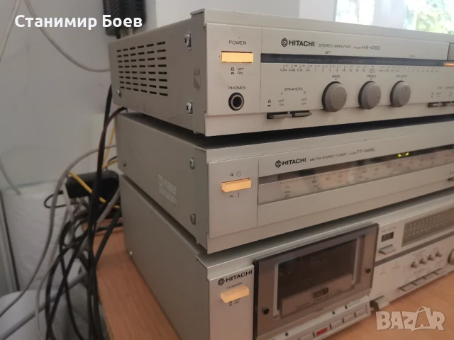 Hitachi дек тунер и усилвател , снимка 7 - Аудиосистеми - 51384730