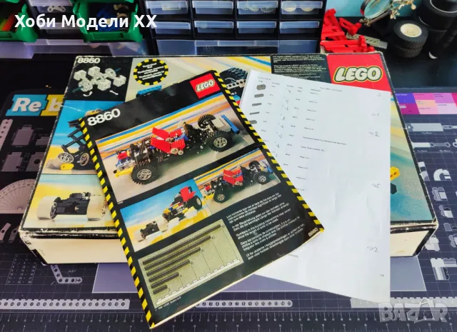 LEGO TECHNIC 8860 Car Chassis, снимка 12 - Колекции - 47550005