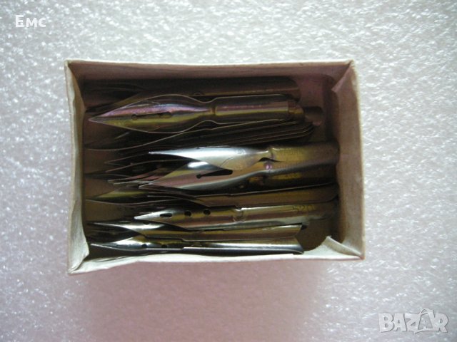 Кутия стари писци за писалка НЕУПОТРЕБЯВАНИ!, снимка 2 - Антикварни и старинни предмети - 28783212