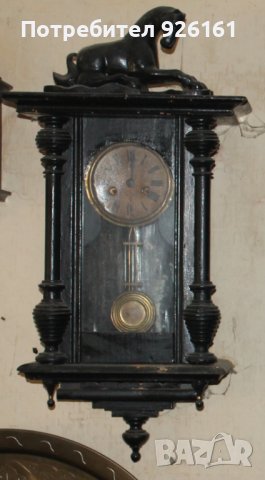 Стенен часовник, снимка 1 - Антикварни и старинни предмети - 37833599