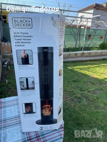Продава се Black & Decker 2KW Ceramic Tower Heater
, снимка 3 - Климатици - 43147137