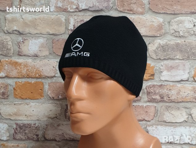 Нова зимна шапка на автомобилната марка Mercedes AMG (Мерцедес), снимка 8 - Шапки - 43280135