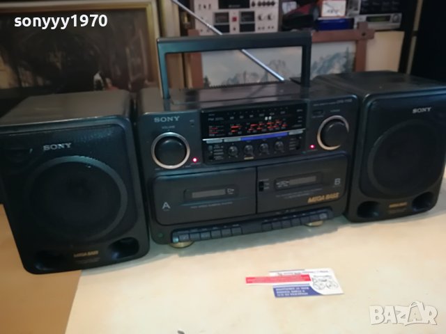 SONY CFS-715S TOKYO JAPAN-ВНОС SWISS 2901231043, снимка 10 - Радиокасетофони, транзистори - 39472609