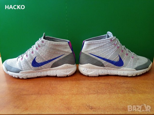 ПРОМО Nike Flyknit Trainer Chukka Fsb Номер 44 Стелка 28 см. 100% Оригинални Внос от Англия, снимка 2 - Кецове - 40664031