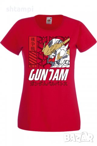 Дамска тениска Mobile Suit Gundam,, снимка 3 - Тениски - 37945826