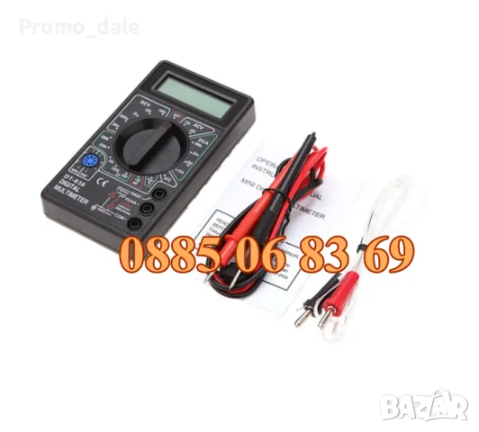 Цифров мултиметър, мултицет DT-838, снимка 2 - Други инструменти - 49379184