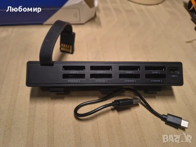 Sung Switch, четец на карти за игри Switch, държач за карти 8-в-1, адаптери за бързо, снимка 3 - Игри за Nintendo - 49503352