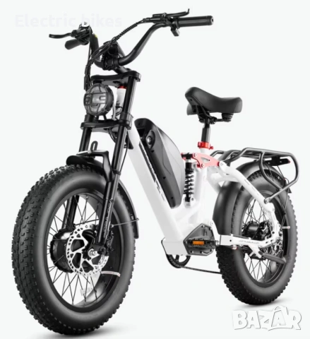 Електрически велосипед Eahora LUNA II – 48V 20Ah | 1000W, Fat Bike 20"