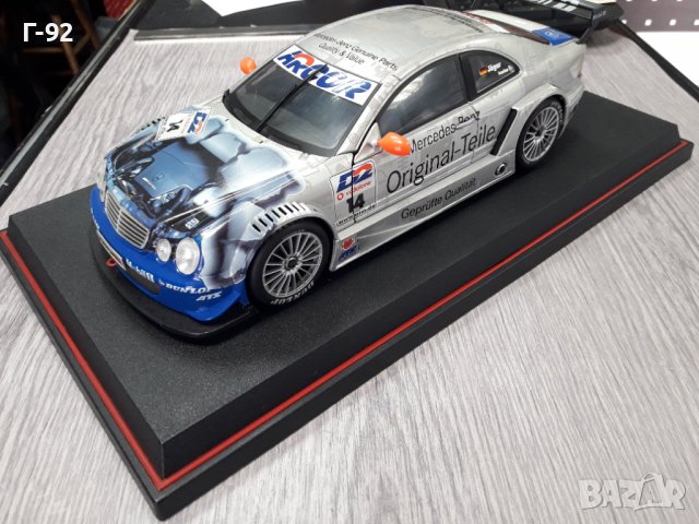 B66962136**DTM-AMG-CLK-2001**NEU**MERCEDES**КОЛЕКЦИОНЕРСКИ МОДЕЛ ** Наличен**, снимка 7 - Части - 37059119
