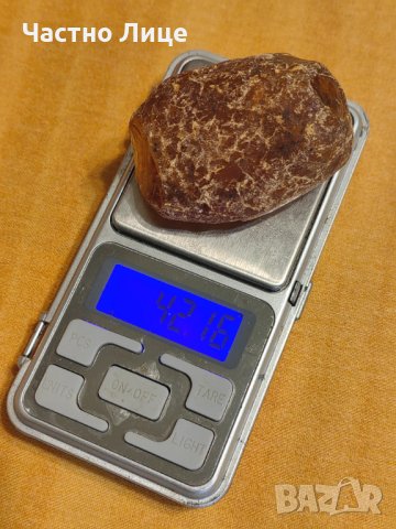 Голям Самороден Необработен Кехлибар Янтар 210,8 карата, на Милиони Години, снимка 7 - Колекции - 43314210