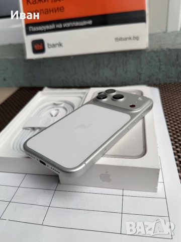 НОВ!ЛИЗИНГ*90лв/м iPhone 17 Pro*Silver • Orange айфон 17 про, снимка 5 - Apple iPhone - 52535060
