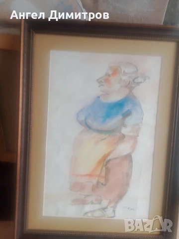 Чудомир прекрасен акварел , снимка 5 - Картини - 53410950