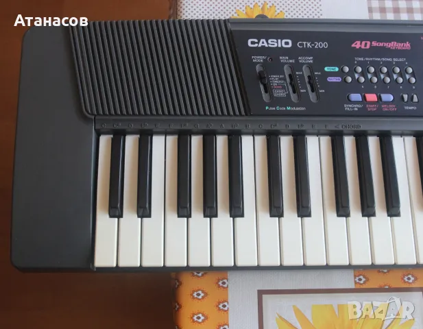 Casio CTK-200 Keyboard 40 Song Bank , снимка 2 - Синтезатори - 47601438