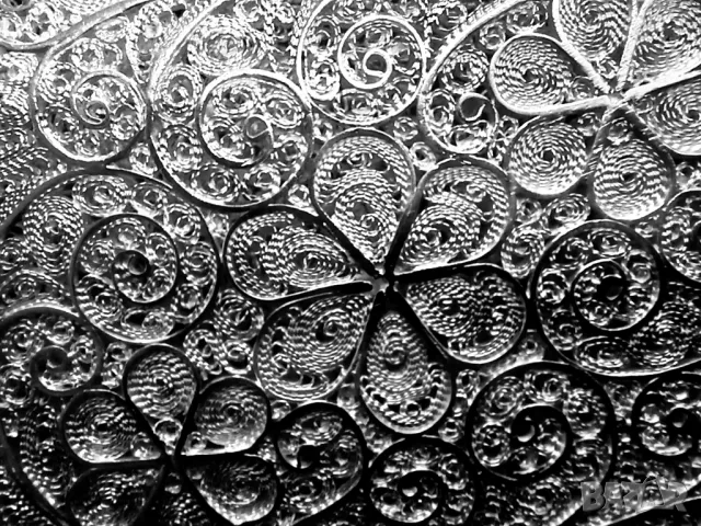 Сребърна Кутийка - 950 Сребро Филигран, снимка 5 - Други ценни предмети - 49851298