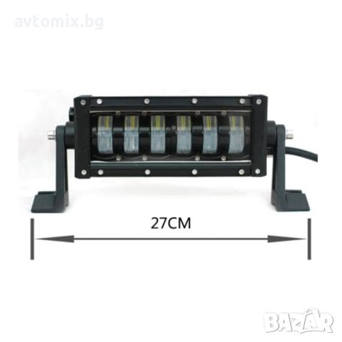 9D Off-road LED bar с лупи, 48 W, 27 см, снимка 3 - Аксесоари и консумативи - 43945619