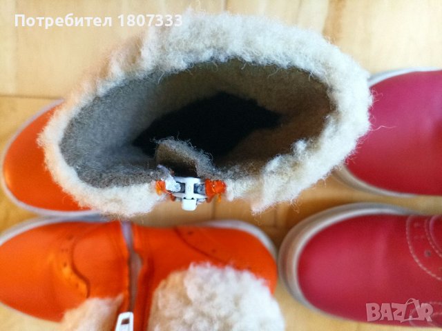 Детски зимни боти от естествена кожа , снимка 3 - Детски боти и ботуши - 38506222