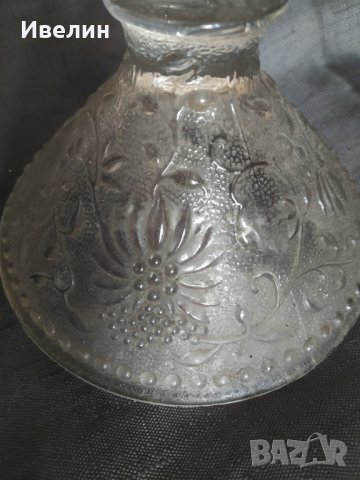 стар кристален свещник арт деко, снимка 2 - Антикварни и старинни предмети - 32751462