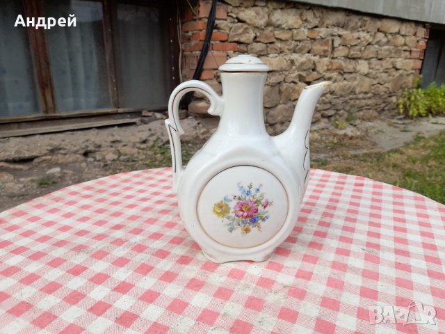 Стара порцеланова кана,каничка #10, снимка 3 - Антикварни и старинни предмети - 33313224