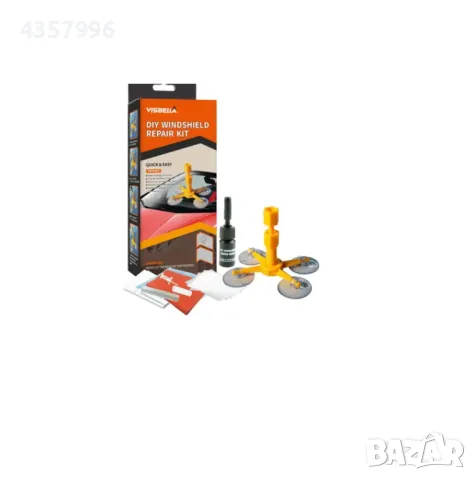 Комплект за лепене на автомобилни стъкла Visbella