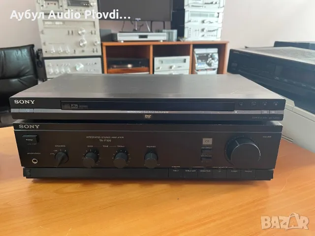 SONY TA-F100 УСИЛВАТЕЛ SONY DVP-NS355 CD/DVD player CD/DVD player SONY DVP-NS355, снимка 3 - Аудиосистеми - 50144702