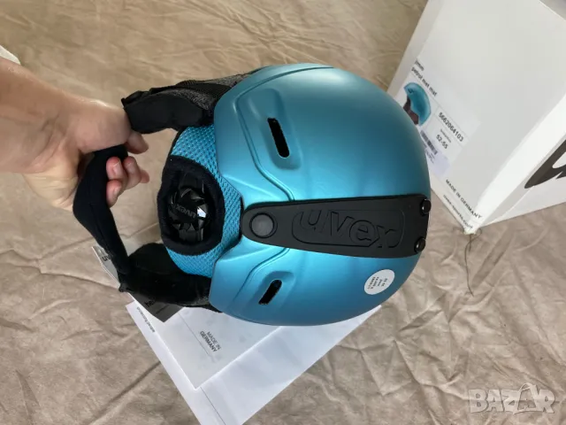 Uvex Jimm Ски каска, 52-55 см, снимка 4 - Зимни спортове - 48059190