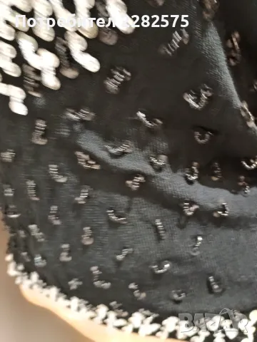 официален потник с мъниста и паети М/Л размер , снимка 2 - Потници - 47581442