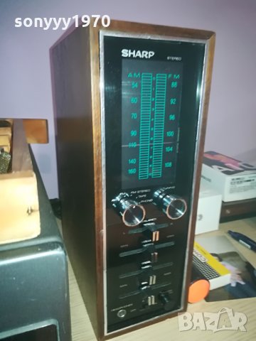 SHARP-RETRO RECEIVER-АНТИК, снимка 11 - Ресийвъри, усилватели, смесителни пултове - 28502900