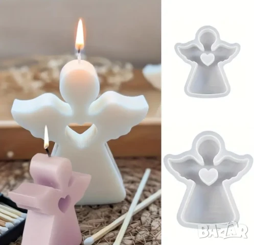 Молдове комплект 2 броя ангели в два размера , снимка 2 - Форми - 50624538