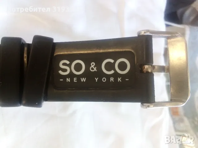 Мъжки часовник SO and CO - NEW YORK, снимка 4 - Мъжки - 47529068