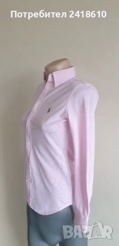 POLO Ralph Lauren Oxford Knit Pique Cotton Womens Size XS НОВО ! ОРИГИНАЛ! Дамска Риза!, снимка 4 - Ризи - 53210391