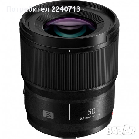 Обектив Panasonic Lumix S 50mm f/1.8