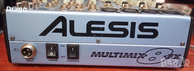 Alesis Multimix 8fx, снимка 4 - Ресийвъри, усилватели, смесителни пултове - 52402774