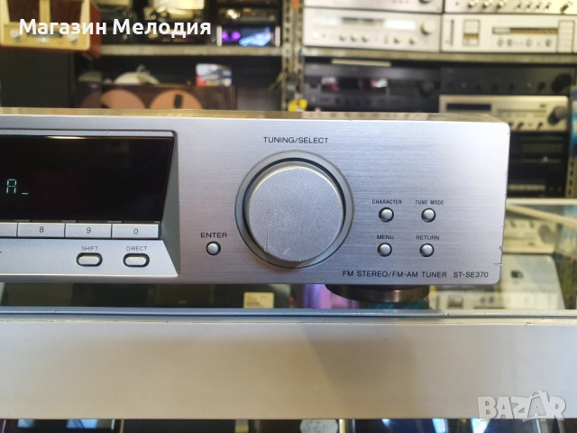 Тунер SONY ST-SE370 В отлично техническо и визуално състояние., снимка 5 - Декове - 38714395
