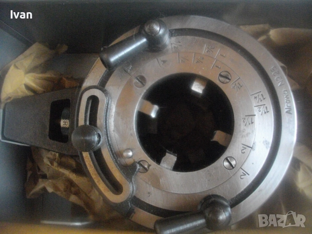 1/2"-2" ALROWA ROLLER нова ФРГ винтонарезка резби на тръби до 2 цола винторез пафта плашка комплект, снимка 7 - Други инструменти - 52762273