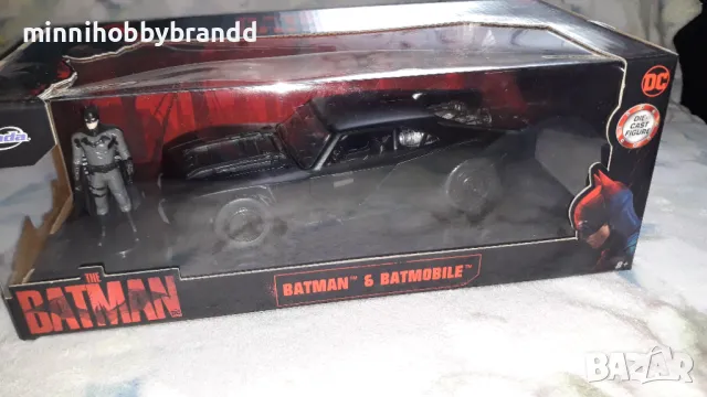 BATMAN & BATMANMOBILE 1.24   JADA  TOP TOP  TOP  MODEL. 