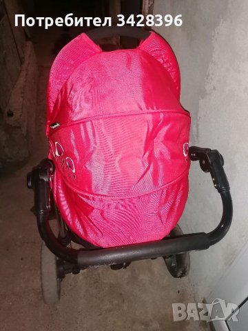 Количка:Bertoni ASTRA Black&Red летен, зимен кош и кошница , снимка 4 - Детски колички - 37249139