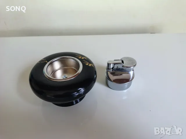 Страхотен Стар Японски Сет За Пушене-1970г., снимка 9 - Антикварни и старинни предмети - 49615569