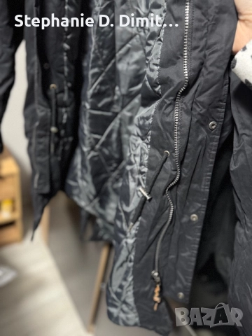 Черна мъжка парка, Only and Sons, снимка 5 - Якета - 52449058