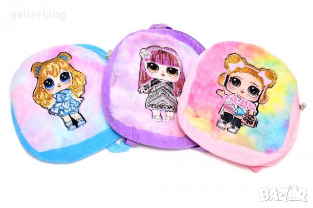 Детска плюшена раница