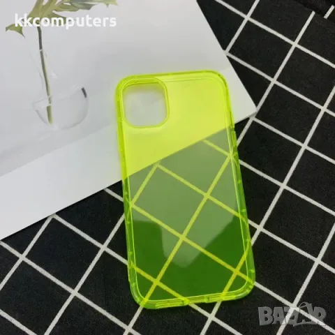 Калъф силикон Neon / Жълт / за iPhone 15 Plus 6.7 Баркод : 3129402, снимка 2 - Калъфи, кейсове - 48146960